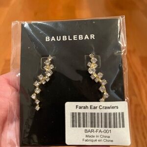 BaubleBar Farah Ear Crawlers Earrings NWT!